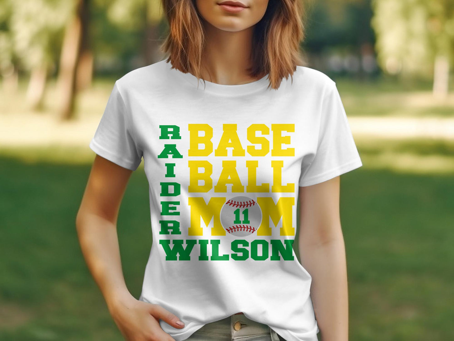 Baseball Mom 033 - T-shirt