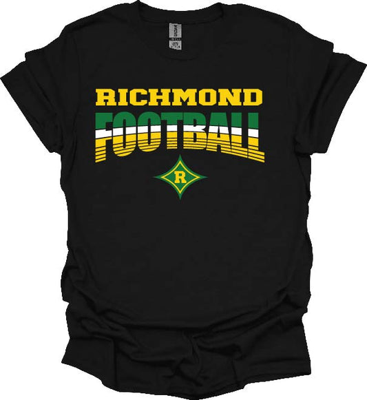 Football - RSHS Raider Football Arched T-shirt