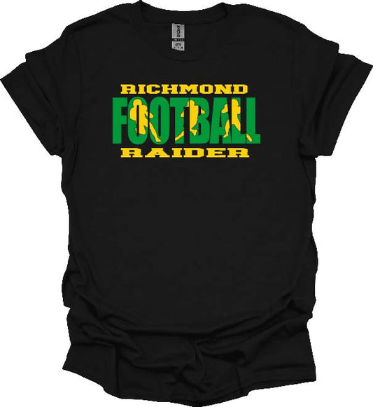 Football - RSHS Raider Football Player T-shirt