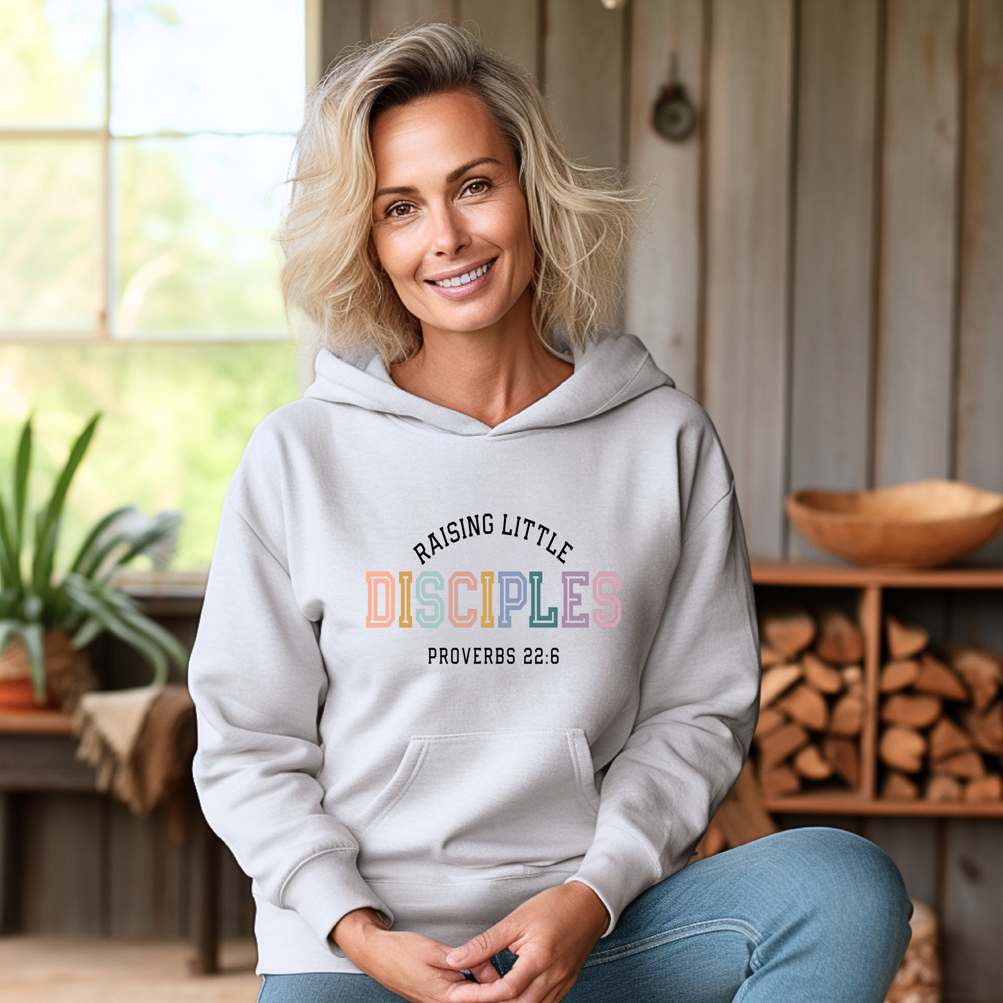 Raising Little Disciples - Fleece Hoodie Sweatshirt