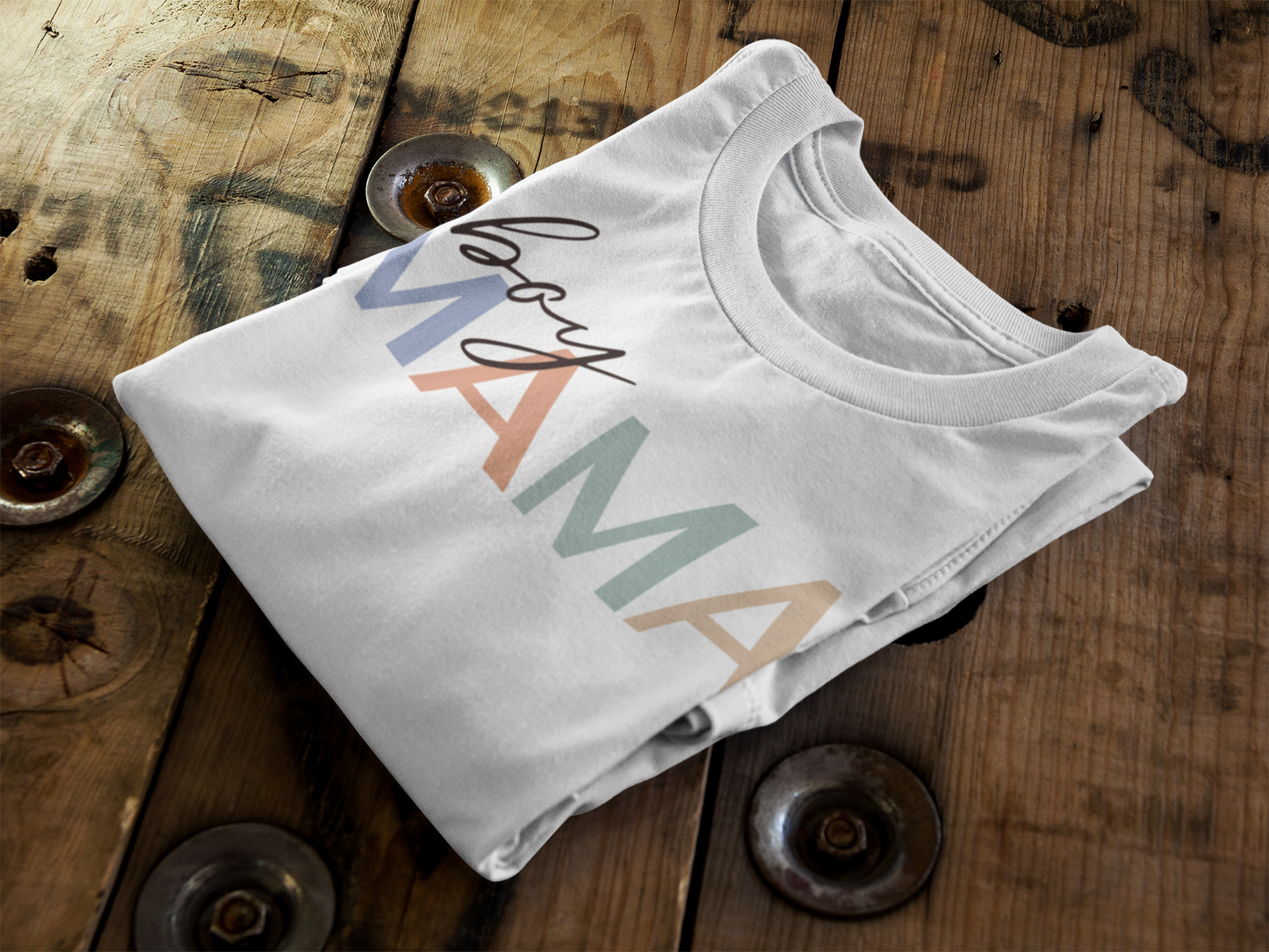 Mama - Boy Mama Simple T-shirt